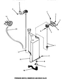 Pressure switch, reservoir & drain valve