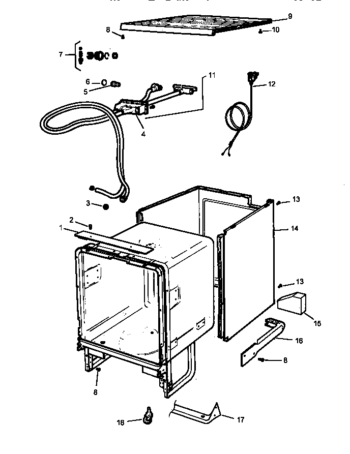 OUTER CASE/UNICOUPLE COMPONENTS