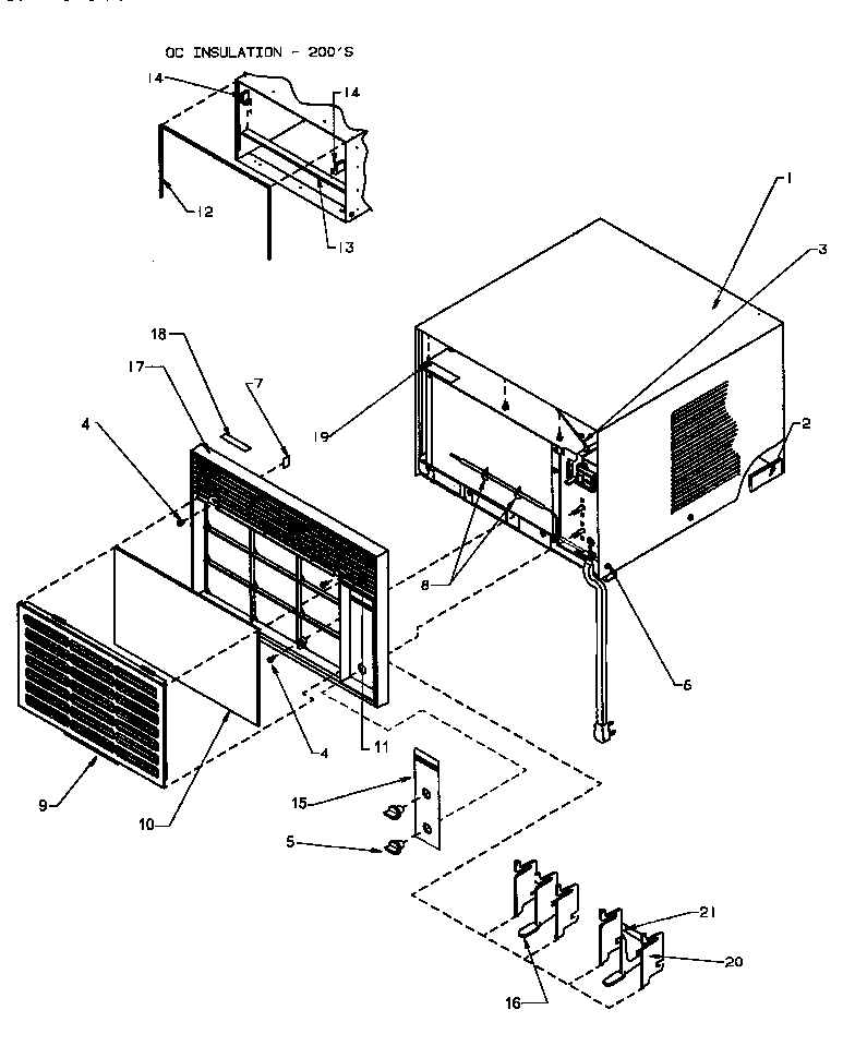 FRONT & OUTER CASE ASSEMBLY