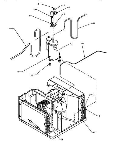 Compressor & tubing