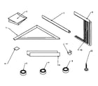 Amana 18QZ33TB-P1200802R mounting kit assembly diagram