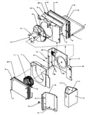 Evaporator, condenser, insulation & air flow system