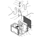 Amana 8QZ21TB/P1200703R compressor & tubing diagram