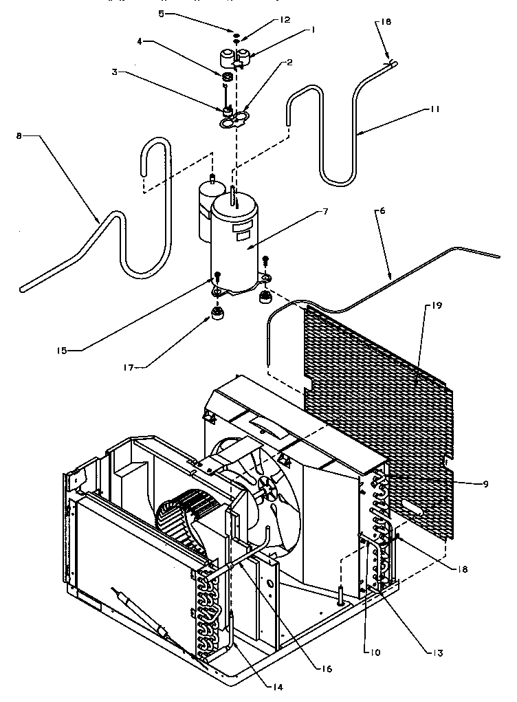 Compressor & tubing