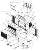 Front & outer case assembly