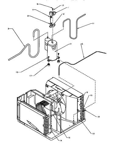 Compressor & tubing
