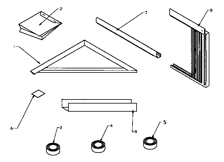 Mounting kit assembly (14qz23tb/p1200801r)
