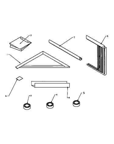 Mounting kit assembly (14qz23tb/p1200801r)