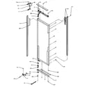 Modern Maid GRH2402SW/P1168104WW refrigerator door, hinge & trim parts (grh2402sw/p1168104ww) diagram
