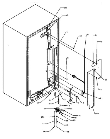 Back unit