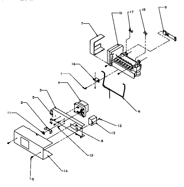Ice maker (grh2203b/p1168106we) (grh2203w/p1168105ww) (grh2402sw/p1168104ww)