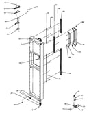 Freezer door hinge and trim parts (spd27q2e/p1181316we) (spd27q2l/p1181316wl) (spd27q2w/p1181316ww)