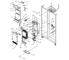 Amana SPD25QA3W-P1181315WW evaporator and air handling diagram