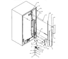 Amana SPD25QA3W-P1181315WW cabinet back diagram