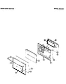 Oven door
