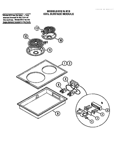 Coil surface module (812.000) (813.000)