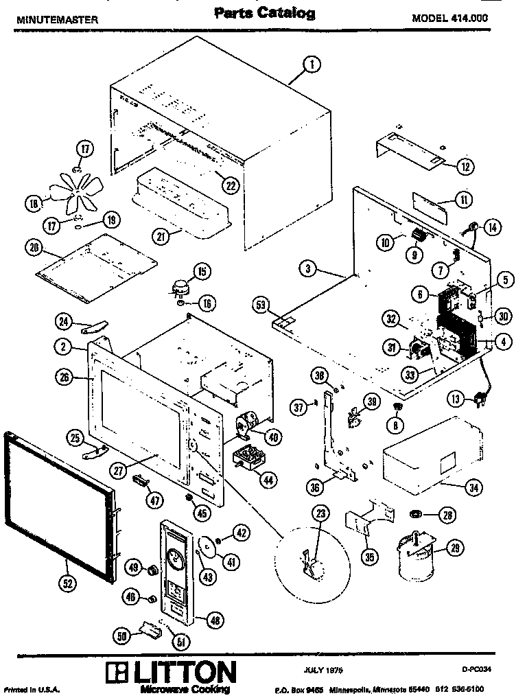 MICROWAVE PARTS