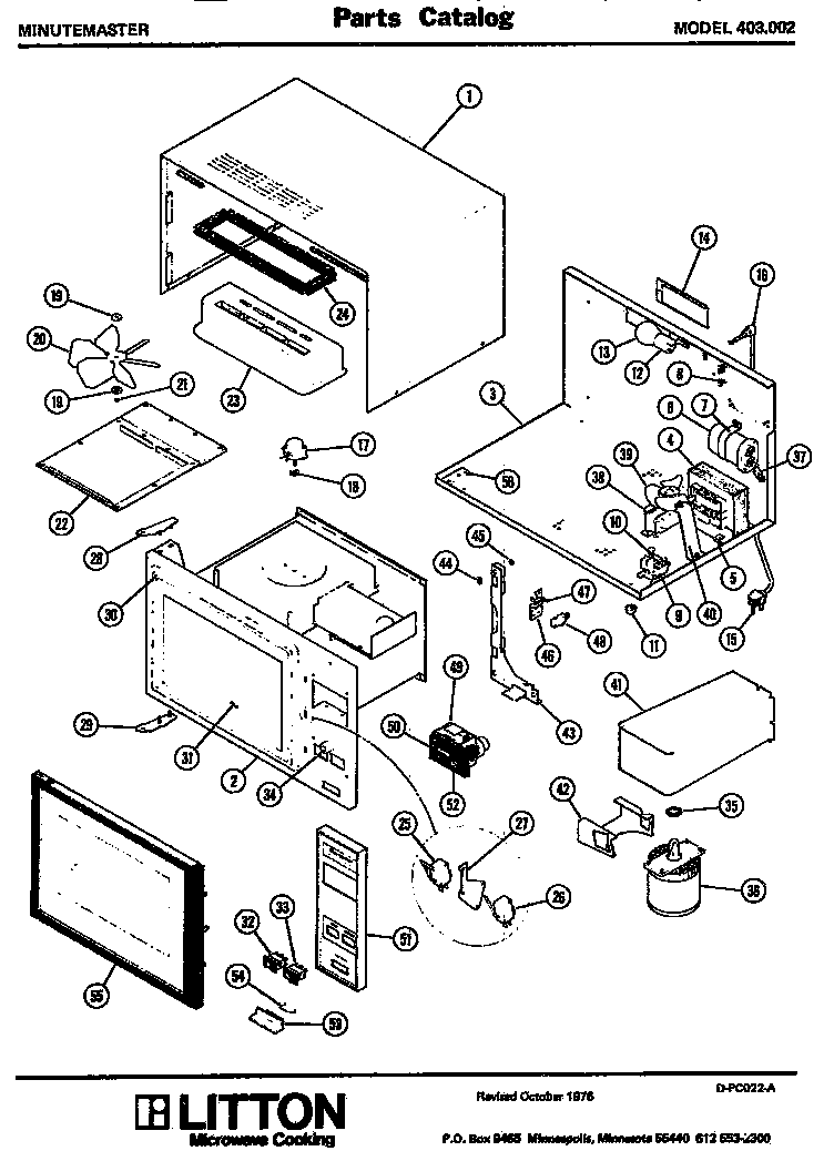 MICROWAVE PARTS