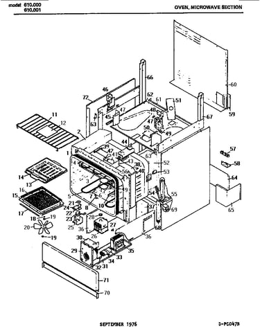 Oven, microwave