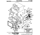Amana 418.001 microwave parts diagram
