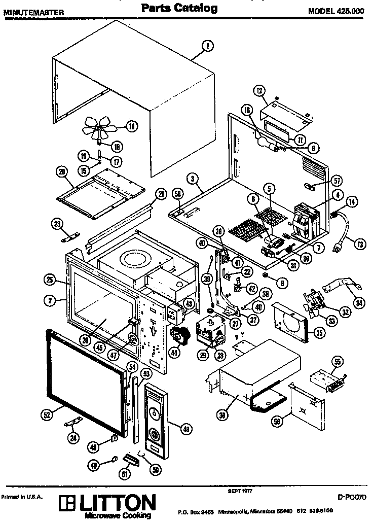 MICROWAVE PARTS