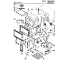 Amana 2254.001 microwave parts diagram