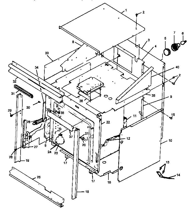 Cabinet section