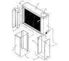 Amana CHH30TCC/P1203502C cabinet assembly diagram