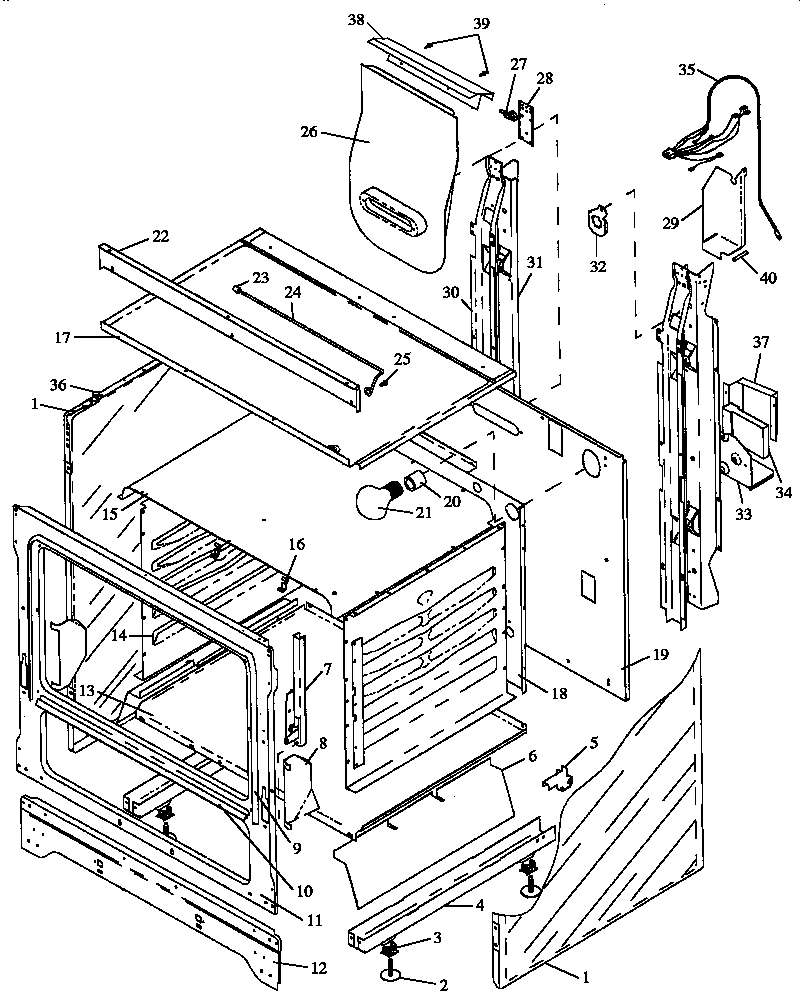 CABINET SECTION (RLN330UW/P1142815NW) (RLN340UL/P1142388NL) (RLN340UW/P1142388NW) (RLN340VL/P1142821NL) (RLN340VW/P1142821NW) (RLN345UL/P1142389NL) (RLN345UW/P1142389NW) (RLN347UL/P1142923NL) (RLN347UW/P1142923NW) (RLN362UL/P1142390NL) (RLN362UW/P1142390N