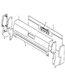 Backguard assembly (rln330uw/p1142815nw) (rln340ul/p1142388nl) (rln340uw/p1142388nw) (rln340vl/p1142821nl) (rln340vw/p1142821nw) (rln345ul/p1142389nl) (rln345uw/p1142389nw) (rln347ul/p1142923nl) (rln347uw/p1142923nw) (rln362ul/p1142390nl) (rln362uw/p11423
