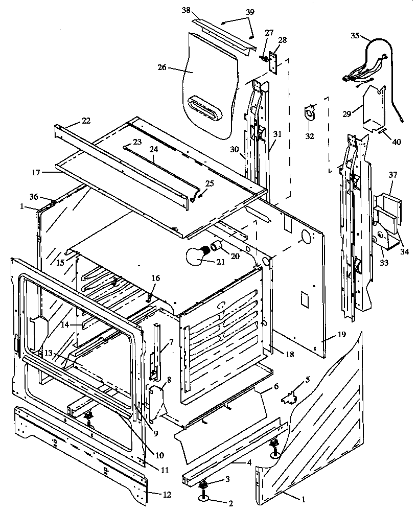 CABINET SECTION (RLN330UW/P1143073NW) (RLN340UL/P1143074NL) (RLN340UW/P1143074NW) (RLN340VL/P1143075NL) (RLN340VW/P1143075NW) (RLN345UL/P1143076NL) (RLN345UW/P1143076NW) (RLN347UL/P1143077NL) (RLN347UW/P1143077NW) (RLN362UL/P1143078NL) (RLN362UW/P1143078N