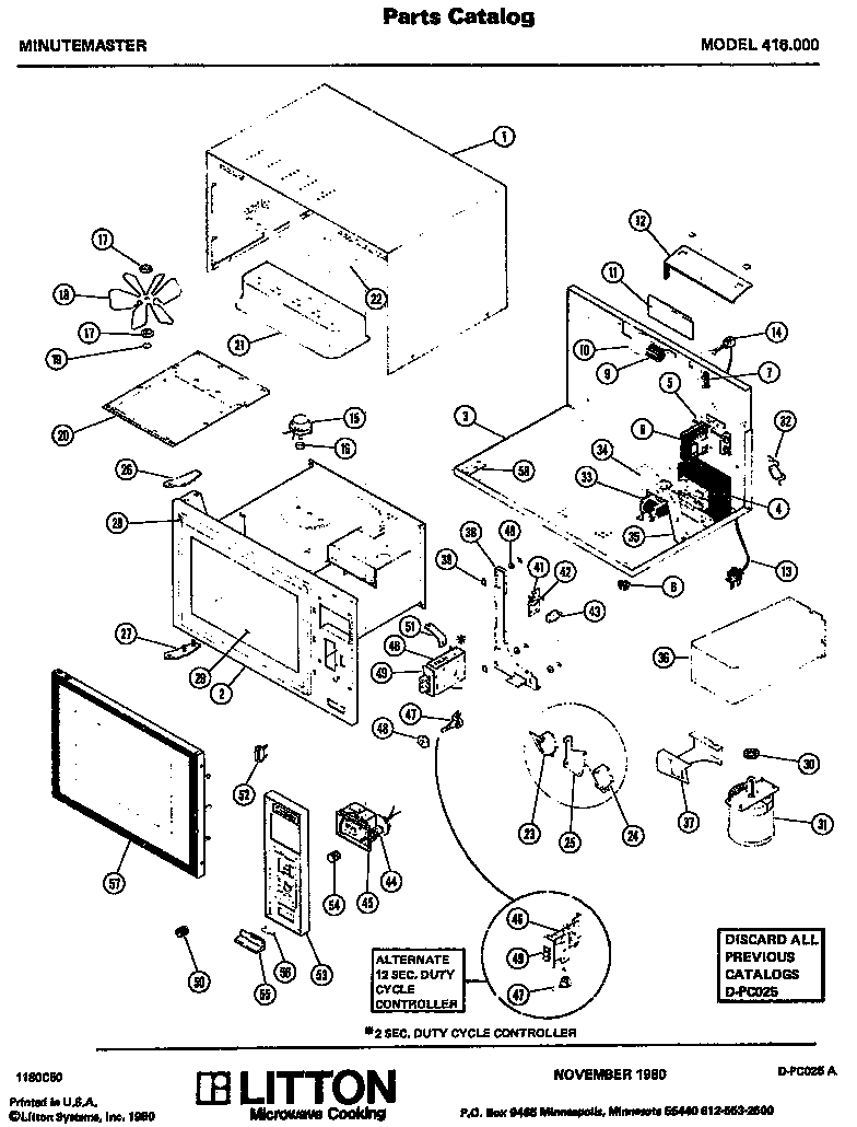 MICROWAVE PARTS