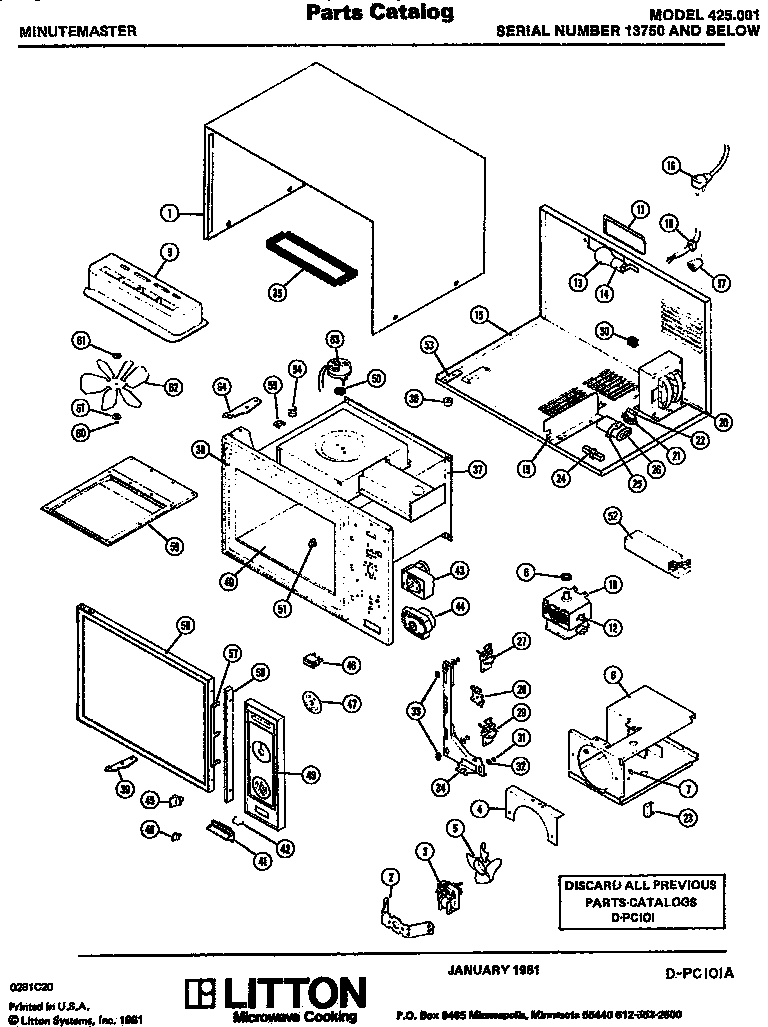 MICROWAVE PARTS