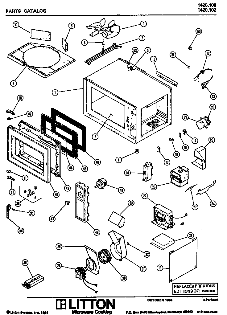 MICROWAVE PARTS