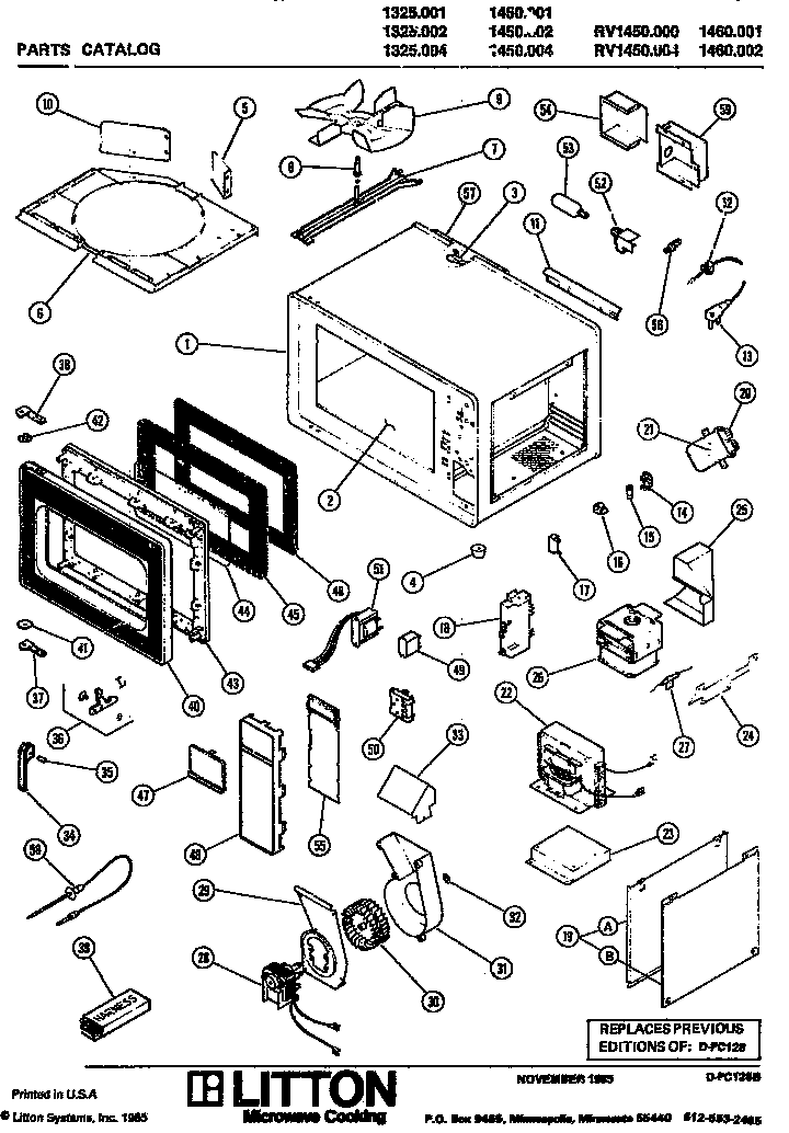 MICROWAVE PARTS