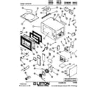 Amana RV1450.004 microwave parts diagram