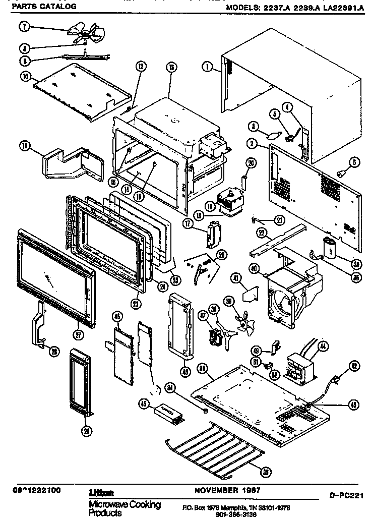 MICROWAVE PARTS