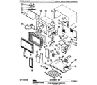 Amana LA22391.A microwave parts diagram