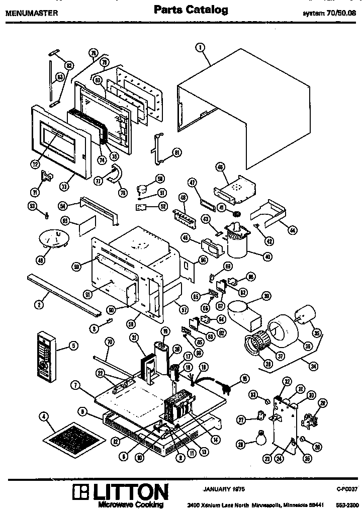 Parts diagram