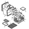 Caloric RSS358UL-P1141235NL oven cavity assembly (rss356ul/p1130975nl) (rss356ul/p1141233nl) (rss356ul/p1141234nl) (rss356ul/p1141249nl) (rss358ul/p1130875nl) (rss358ul/p1130888nl) (rss358ul/p1130974nl) (rss358ul/p1141226nl) (rss358ul/p1141231nl) (rss358ul/p1141235nl) (rss358ul/p114 diagram