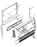 Control panel assembly (rss356ul/p1130975nl) (rss356ul/p1141233nl) (rss356ul/p1141234nl) (rss356ul/p1141249nl) (rss358ul/p1130875nl) (rss358ul/p1130888nl) (rss358ul/p1130974nl) (rss358ul/p1141226nl) (rss358ul/p1141231nl) (rss358ul/p1141235nl) (rss358ul/p1