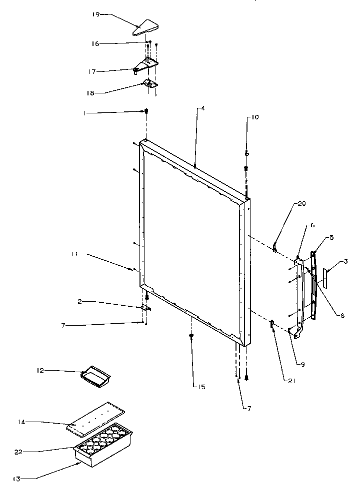 Refrigerator outer door