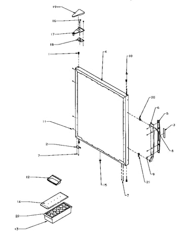Refrigerator outer door