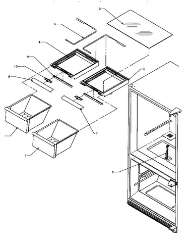 Crisper compartment