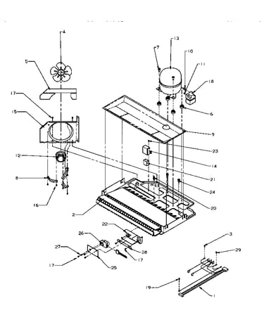 Compressor compartment