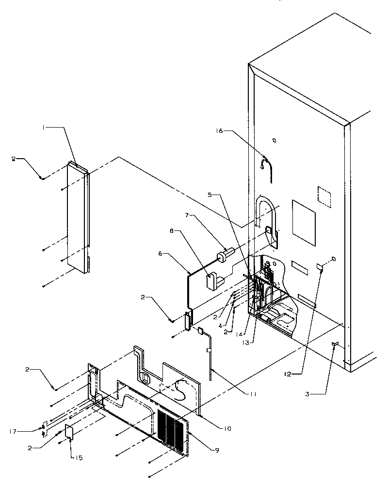 Cabinet back