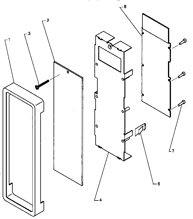 Control panel assembly