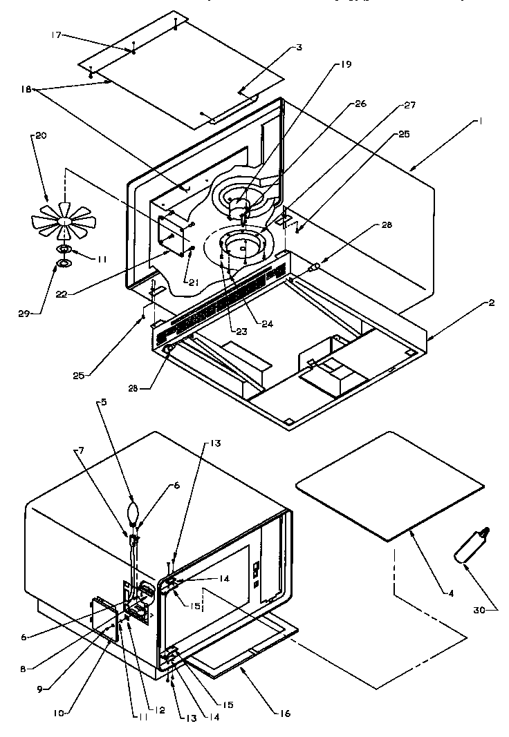 Cavity assembly