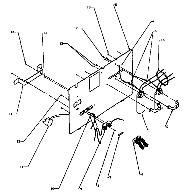 BACK PANEL & COMPONENTS