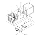 Amana GCIA090A30/P1177404F partition tube assembly & collector box diagram